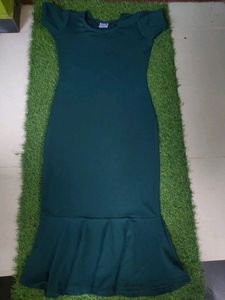 FISH CUT LONG DRESS