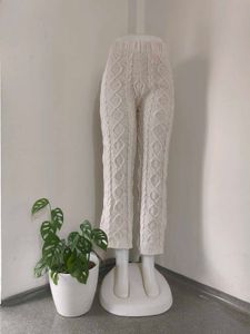 Crochet High Waisted Pants