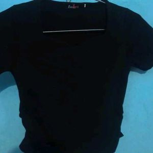 sweetheart neck crop top