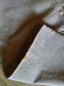 Aesthetic Korean Black And White Zigzag Top