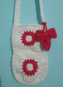 Crochet sling Bag🎀