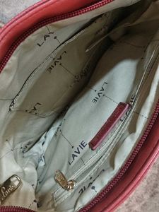 Red &#34;Lavie&#34; Sling Bag For Women