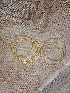 Bangle Set With Free Lockets
