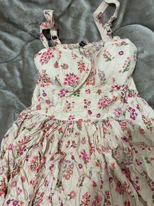 Floral Corset-Style Sundress