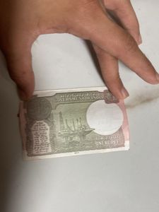 Indian One Rupee Note