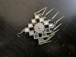Silver Statement Earrings