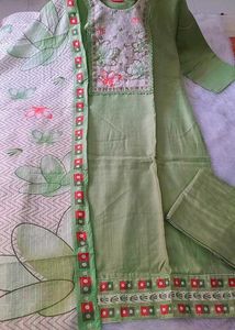 Brand New Pista Green SUIT Set