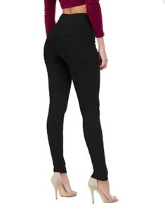 Black Party Ripped Jeans