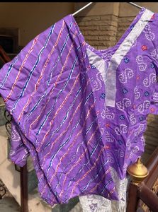 Mom Daughter Combo Plazo Set