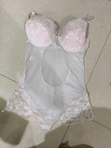 nightwear sexy Lace Detail Lingerie Bodysuit