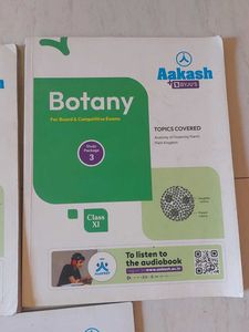 Aakash Botany Books - Class 11