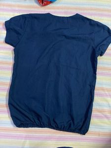 Navy Blue Top