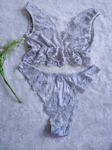 Beutiful Lace Bralette Panty