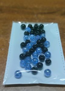 New Trending Wooden Beads And Blue, Black. 155B