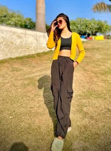 Black Cargo Pant