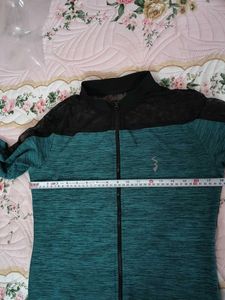 like new Teal Activewear Jacket