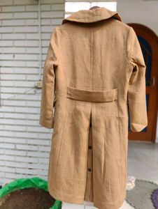 Elegant Winter heavy Tan Trench Coat