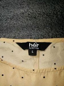 Dotted Tan Shirt