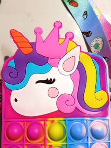 Unicorn Pop It Sling Bag Shoulder