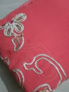 Georgette Embroidery Saree