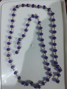 Blue Beaded Necklace