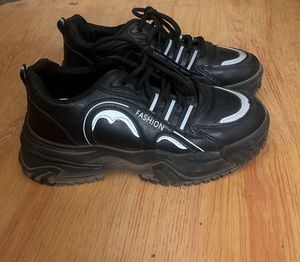 Black Fashion Sneakers