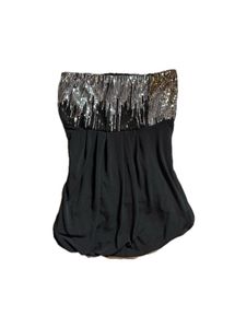 vintage black tube top