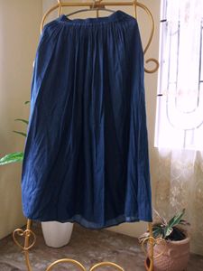 Denim Dark Blue Skirt