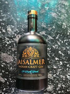 Empty Bottle Of Jaisalmer Indian Crafted Gin