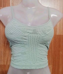 Mint Green Knit Tank Top