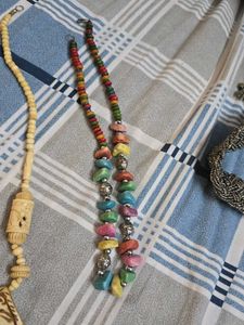 Unique Carved Pendant Necklace