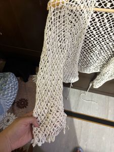 Handmade Boho Crochet Lace Shrug | Free-Size