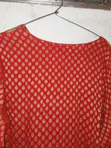 Biba Red Ethnic Tunic