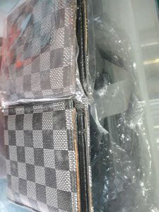 Gents Ladies Kids Wallet Three Piece Set