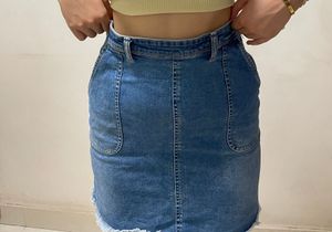 Denim Skirt