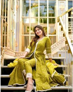 Front Slit Style Kurti Set With Duppta🫰💗