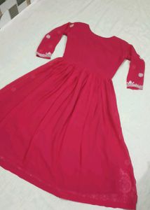 Lucknowi Kadayi Frock Pant &amp; Dupatta