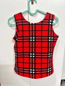 Red Bow Top🤩🫶🏻