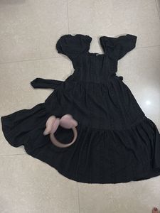 Partywear Black Dress