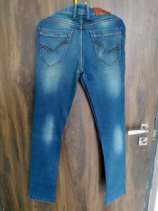 Blue Stretchable Jeans