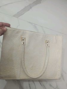 Brand New Cream Tote Bag