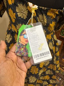 Cute Short Floral Cotton Dress