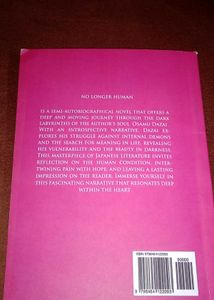 NO LONGER HUMAN BY OSAMU DAZAI