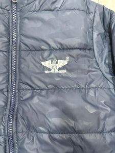 Stylish Blue Padded Jacket