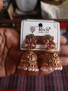 Auntic Rich Jewellery Jhumka Earrings.5  a