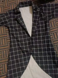 Checkered Blazer