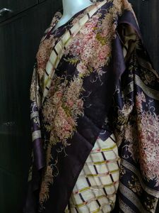 Silk Saree Retro Style