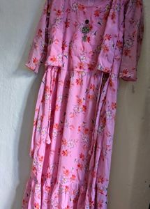 Floral Pink Dress