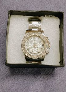 Sparkling Silver Watch