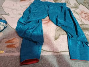 Teal Embroidered Kurta Set